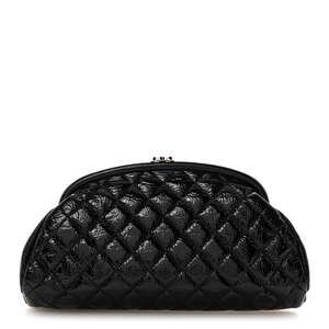 Chanel Distressed Patent Quilted #234465C18B
